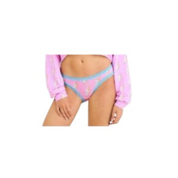 Stripe and Stare Cropped Sweatshirt Pink Genie Set Medium NWT - Picture 5 of 6